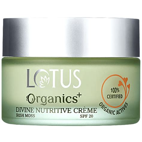 Buy Lotus Organics+ Divine Nutritive Creme SPF 20 Online at Best Price ...