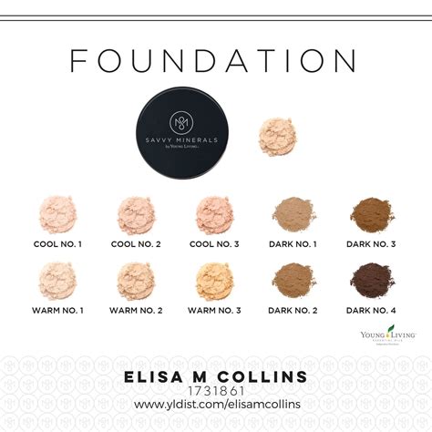 Choose you foundation color | Savvy minerals, Minerals makeup, Natural makeup