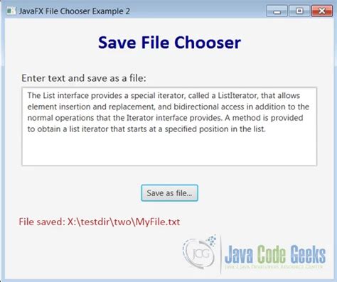 File Chooser Java Tutorial 的图像结果