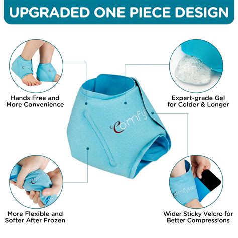 Snapklik.com : Ankle Ice Pack Wrap For Swelling, Plantar Fasciitis ...