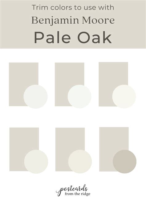 Benjamin Moore Pale Oak OC-20 Review and Color Palette - Postcards from ...