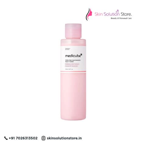 Medicube PDRN Pink Niacinamide Milky Toner 150ml | Brightening & Barri ...