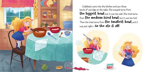 Goldilocks And The Three Bears Porridge Hot