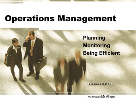 Operations Management Video Presentation 的图像结果