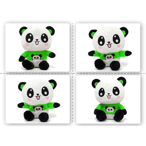 Buy Cute Happy Panda wearing beautiful Green Baby Panda T-shirt Online ...