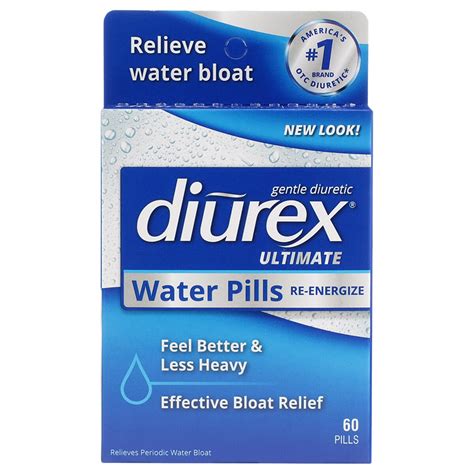 Diurex Ultimate Water Weight Loss Pills, 60CT Ingredients - CVS Pharmacy