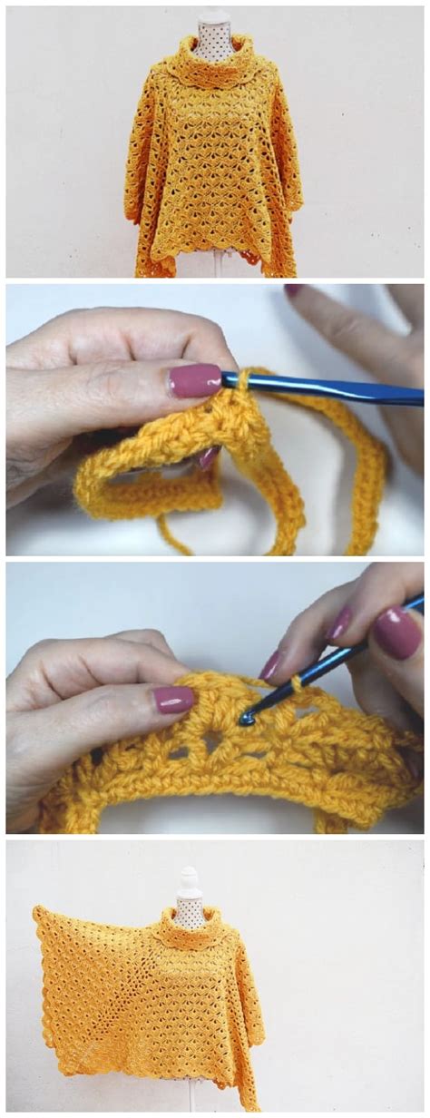 Image result for Tutorial Crochet Poncho Patterns