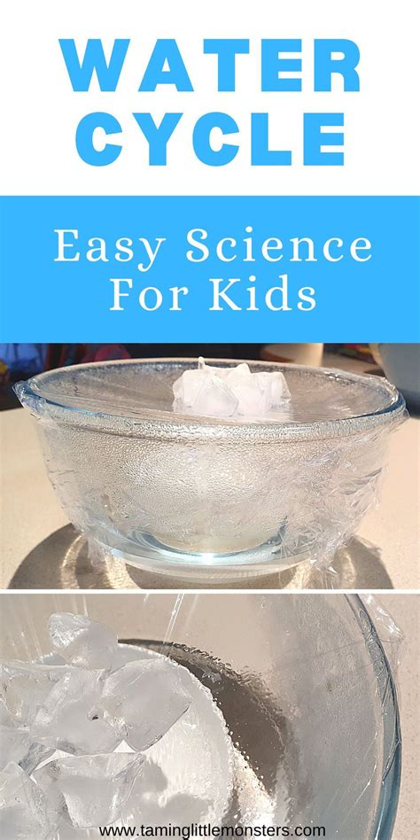 Image result for Water Cycle Science Experiment
