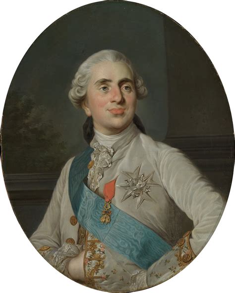 Bust portrait of King Louis XVI of France - Artvee