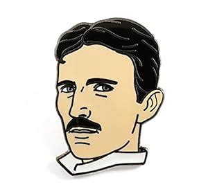 Buy Pinsanity Nikola Tesla Enamel Lapel Pin at Amazon.in