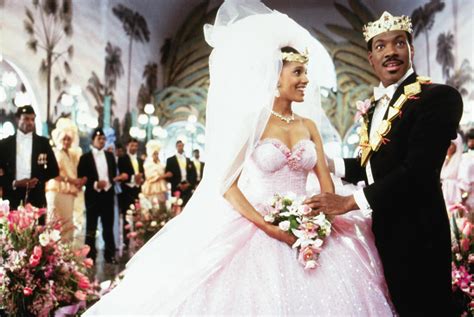 Coming to America: Akeem (Eddie Murphy), prince of the imaginary African nation Zamunda, is ...