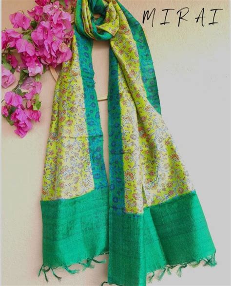 Serein Kosa Stole | Womens Dupatta by Kauseyah – Brown Living™