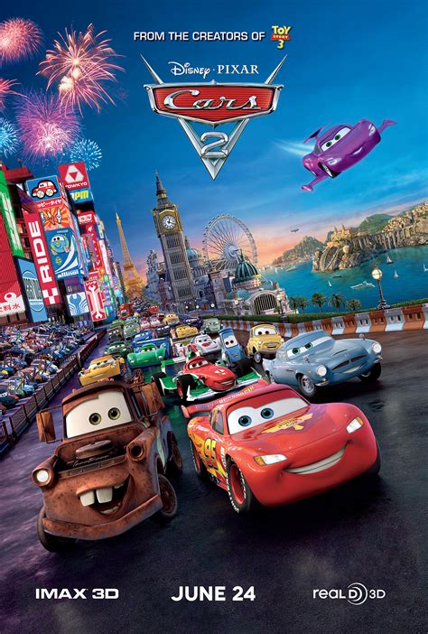 CARS 2 Poster by Pixar CG Animation Blog - CARS WALLPAPER