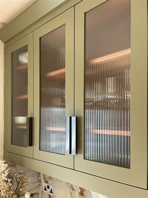 Fluted Glass lights up the kitchen by Mowlem & Co in 2024 | Glass ...