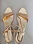 Buy Footshez Women's Gold Fashion Sandals - 3 UK (36 EU) (5.5 US) (MH ...
