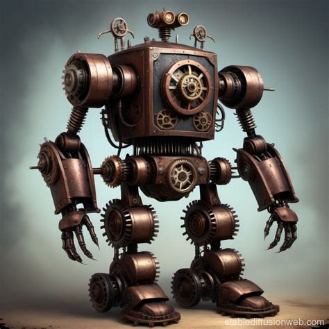 Steampunk Robot 的图像结果