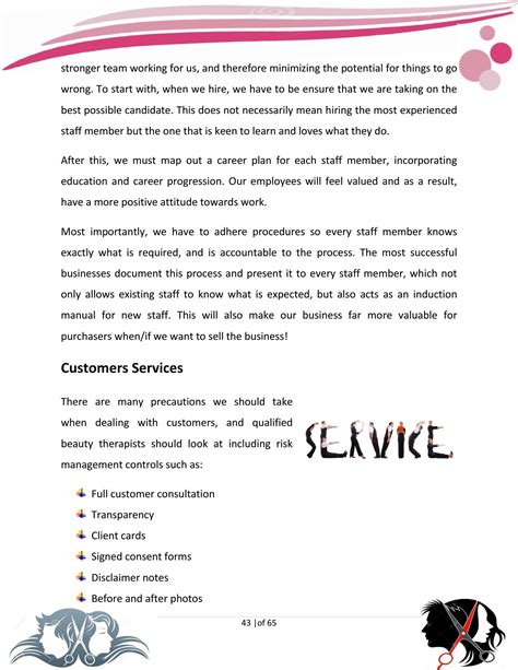 Hair Salon Business Plan Template 的图像结果