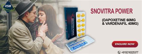 Use Snovitra Power a Best Medicinal Approach to Treat ED & PE ...