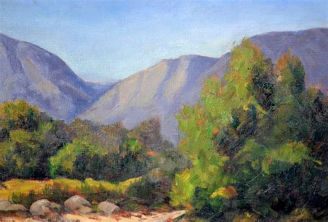 Sidney L. Brock - 1930's California Mountain Trail Landscape For Sale at 1stDibs | lorenzo brock ...