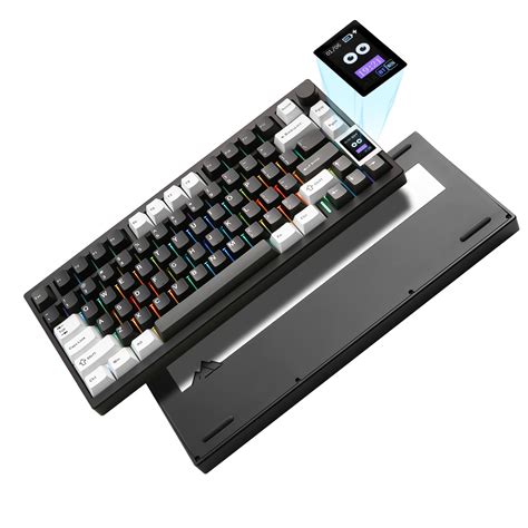 Yunzii Al80 Wireless Mechanical Keyboard Full Aluminum Cnc Smart Lcd ...