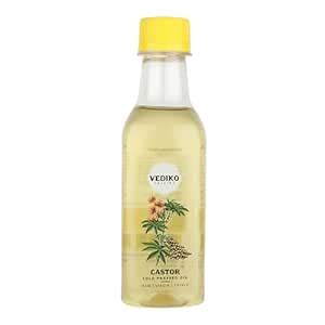 Buy Vediko Organic Castor Oil - 250 ml | Cold Pressed Oil for Hair ...