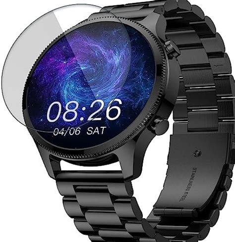 FCS smartwatch screen guard for NoiseFit Halo Plus AMOLED Metal | Pack ...