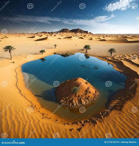 Global Water Problem in the World Desert Stock Illustration ...
