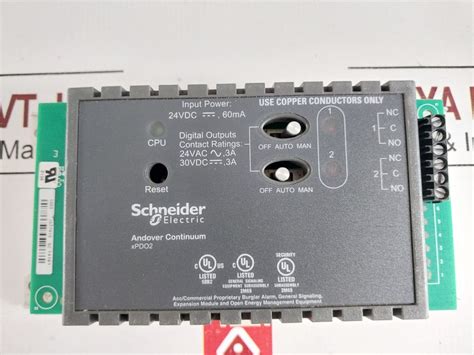 Schneider Electric Xpdo2 Andover Continuum Expansion Module – Aeliya ...