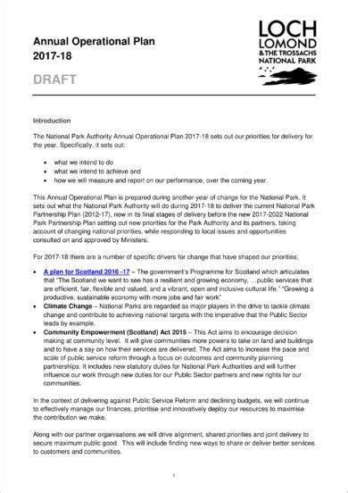 Project Operational Plan 的图像结果