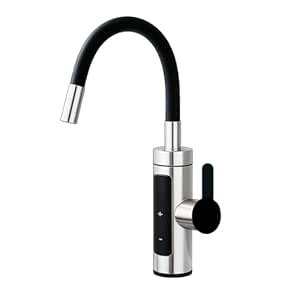 Buy GSAINTLY® Stainless Steel Thermostat Instant Water Heating Faucet ...