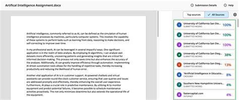 How to view your Turnitin plagiarism score for an assignment (Students ...