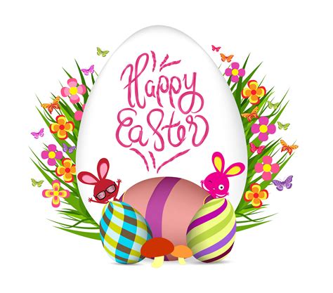 easter eggs flower background colorful 343047 Vector Art at Vecteezy