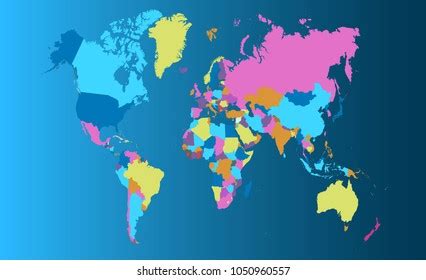 World Map Color 的图像结果