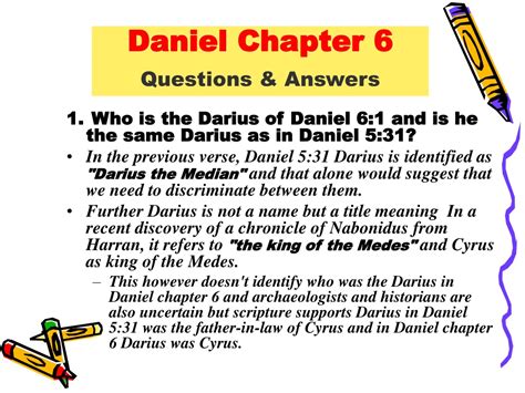 Image result for Daniel Chapter 6 Explained