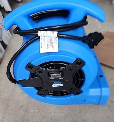 B-Air VP-15 1/8 HP Air Mover Carpet Dryer Floor Blower Fan for Flood R ...
