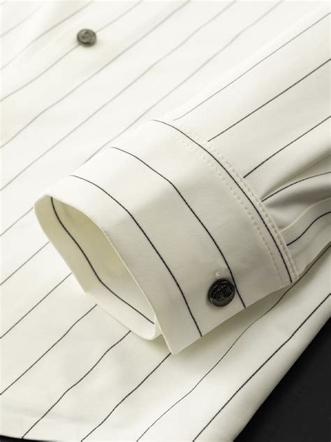 Velmora Elite Pinstripe Stripe Shirt