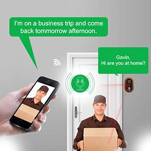 Active Pixel WiFi Smart Wireless IP Video Doorbell with Door Lock ...
