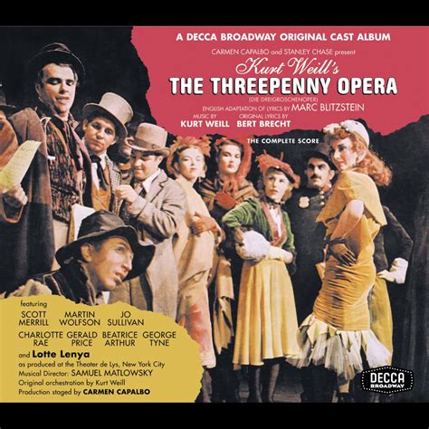 ‎The Threepenny Opera (1954 Original Broadway Cast) - Album by Various ...