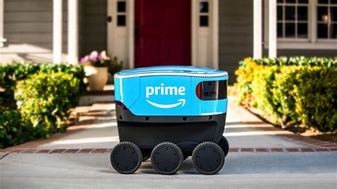 Rezultat imagine pentru Amazon Robot Delivery