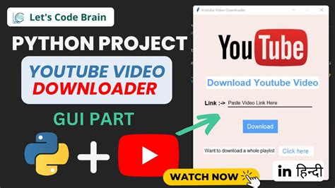 Image result for Python YouTube Part Only Download GUI