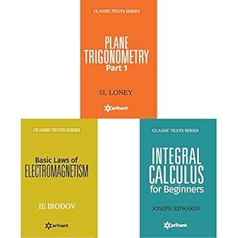 Buy PLANE TRIGONOMETRY Part-1 + Basic Laws of Electromagnetism ...