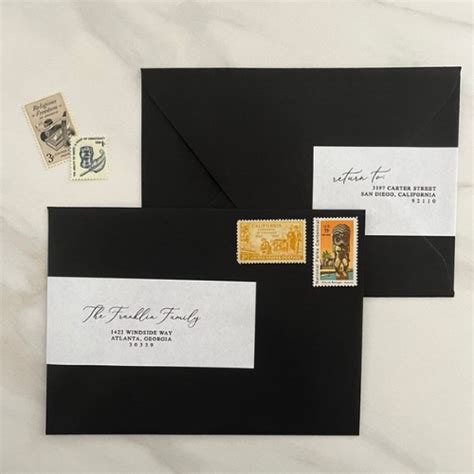 Image result for Wedding Invitation Address Labels