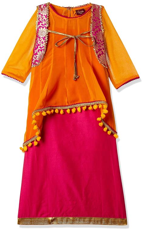 Buy TWISHA Girls' Maxi Dress (Pack of 2) at Amazon.in