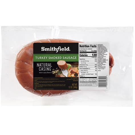 Turkey Smoked Sausage | Smithfield