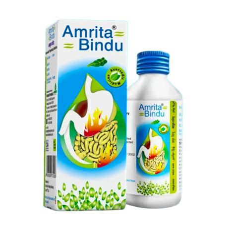 Buy Amrita Bindu Syrup for Digestion & Nausea - 120 ml Online at Low ...