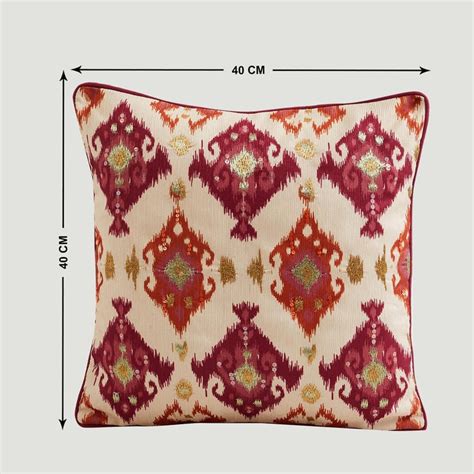 Buy India Inspired Cushion Cover - 40x40cm from Home Centre at just INR ...