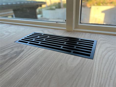 Modern Metal Floor Vents | Top Step Vents
