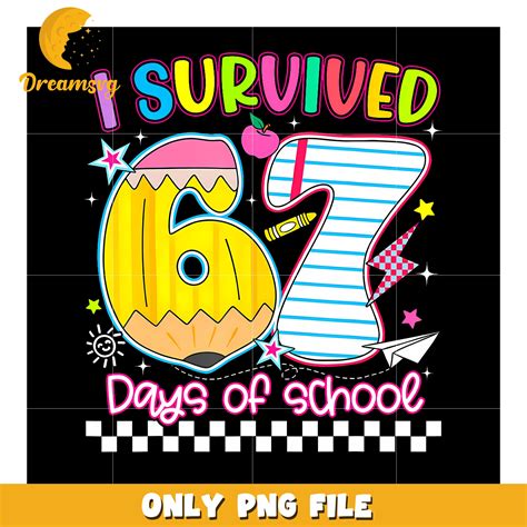 67 days of school png, school funny png, meme core png – DreamSVG Store