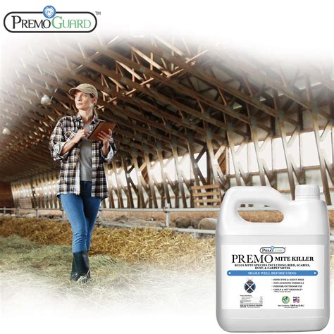 Buy Mite Killer Spray by Premo Guard 128 oz – Treatment for Dust Spider ...