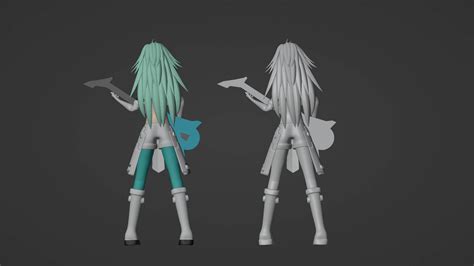 Lucky Cyan - To Be Hero X 3D Model by Summerforce